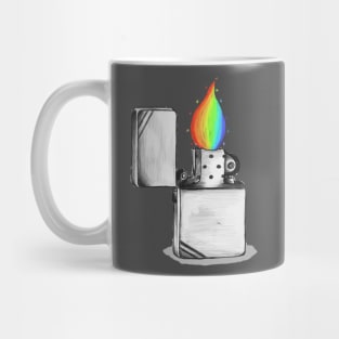 Rainbow Lighter Mug